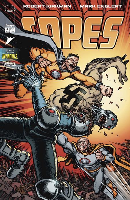 INVINCIBLE UNIVERSE CAPES #3 Second Print (2nd Print)