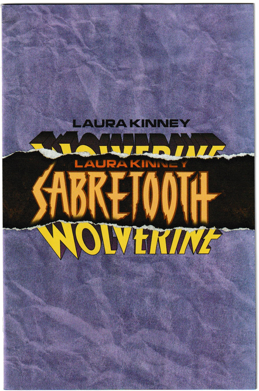 Laura Kinney: Wolverine #10 Foreshadow Logo Variant (Marvel Comics, 2025)
