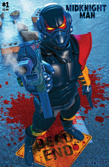 MARK SPEARS MIDKNIGHT MAN #1 (ONE SHOT) CVR F MARK SPEARS DEAD END FOC ADD-ON VAR (1st Print)