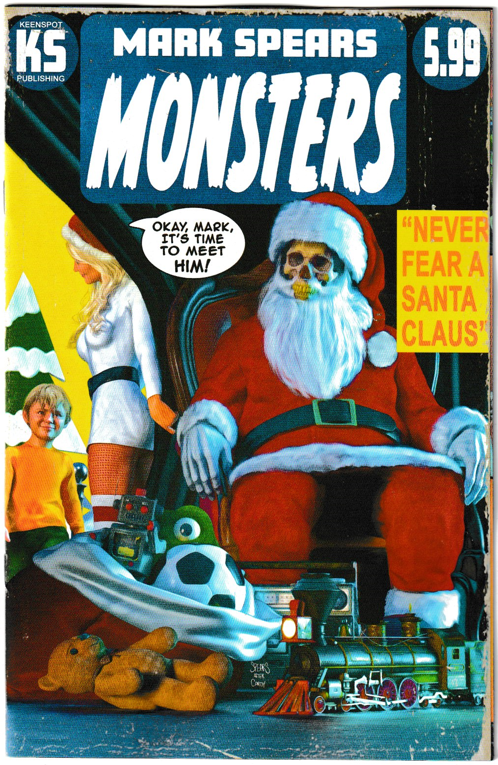 Mark Spears Monsters #4 - 2nd Printing, Witching House Homage Metal Cover