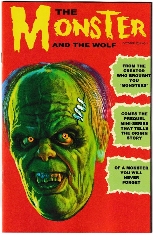 Mark Spears Monsters: The Monster & The Wolf #1 Cover A06 Variant - Print Run of 9,600