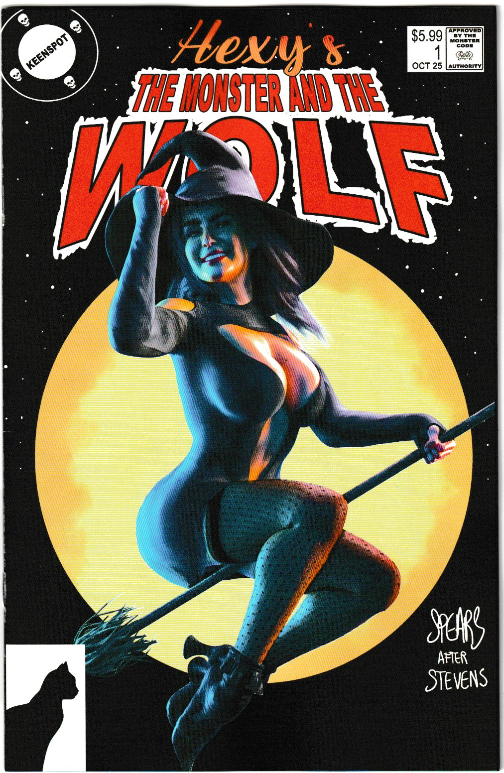 Mark Spears Monsters: The Monster & The Wolf #1 Cover A22 Variant - Print Run of 9,600