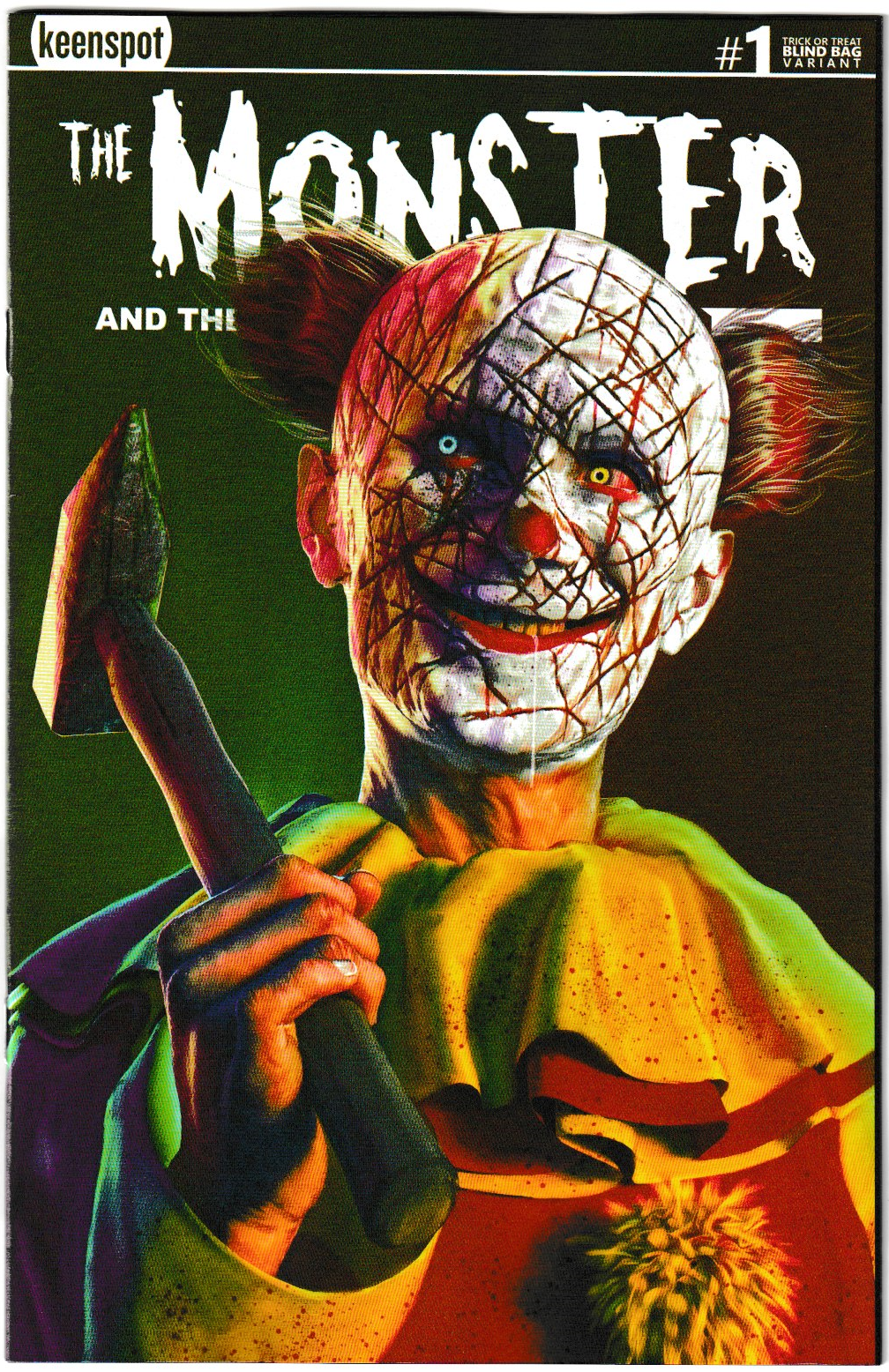 Mark Spears Monsters: The Monster & The Wolf #1 Cover A23 Variant - Print Run of 9,600