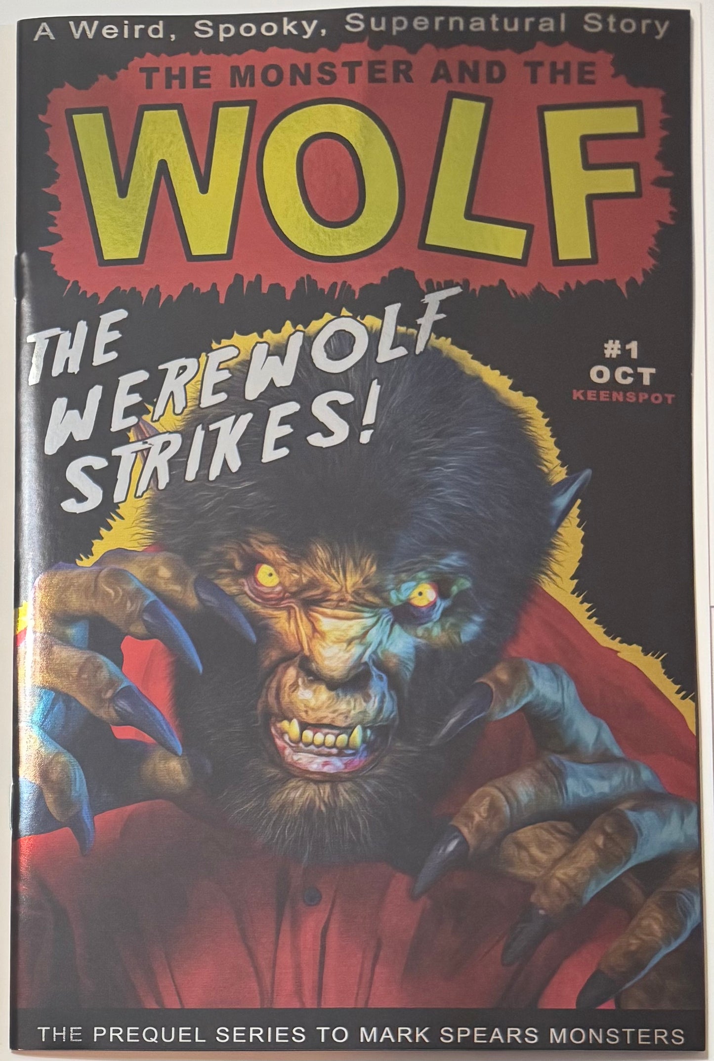 Mark Spears Monsters: The Monster & The Wolf #1 Cover A43 Foil Variant - Print Run of 833