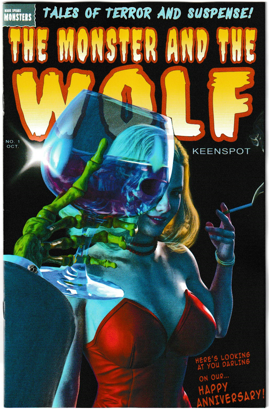 Mark Spears Monsters: The Monster & The Wolf #1 Cover A18 Card Stock Variant - Print Run of 9,600