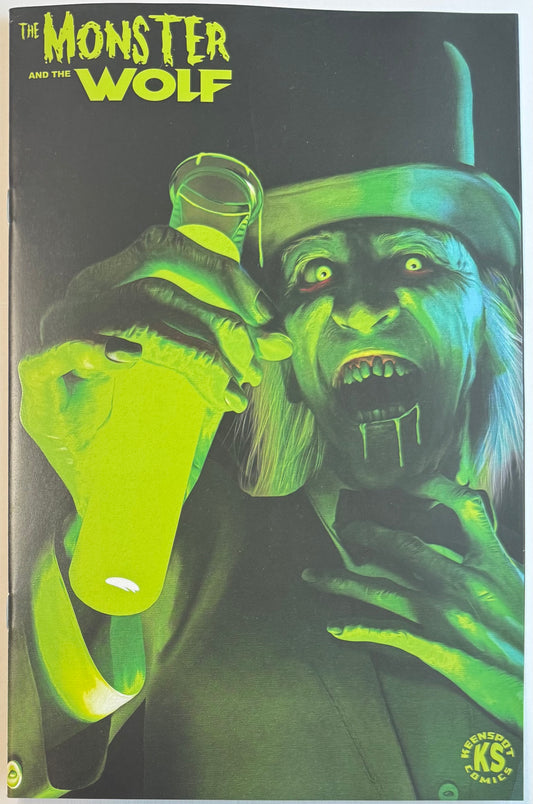 Mark Spears Monsters: The Monster & The Wolf #1 Cover C Incentive 1:500 Mark Spears Glow-in-the-Dark Variant