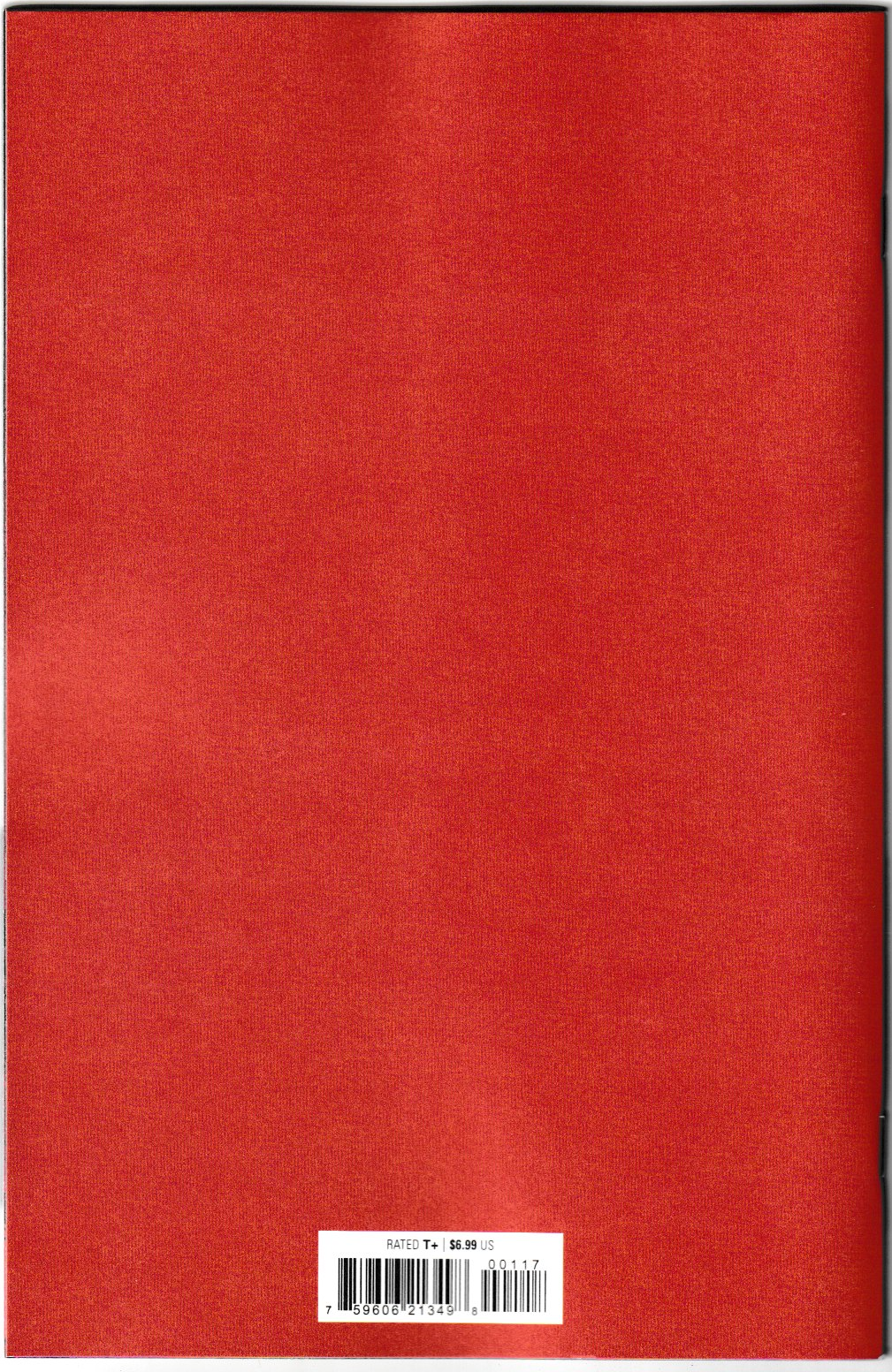 Marvel/DC: Deadpool/Batman #1 Red Blank Variant Cover