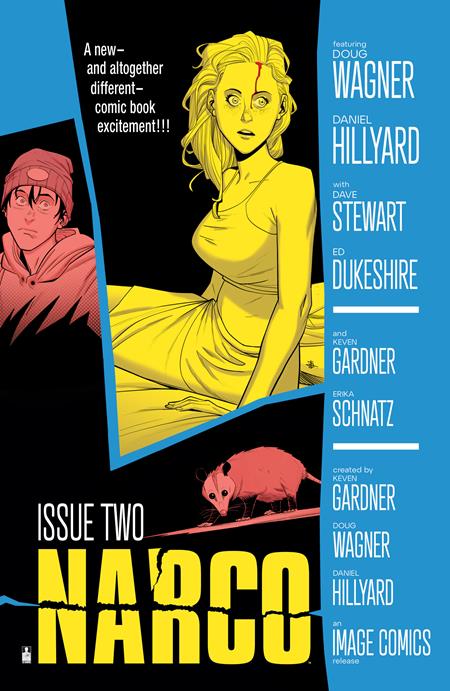 NARCO #2 (OF 5) CVR B DANIEL HILLYARD & DAVE STEWART HITCHCOCK HOMAGE VAR (1st Print)