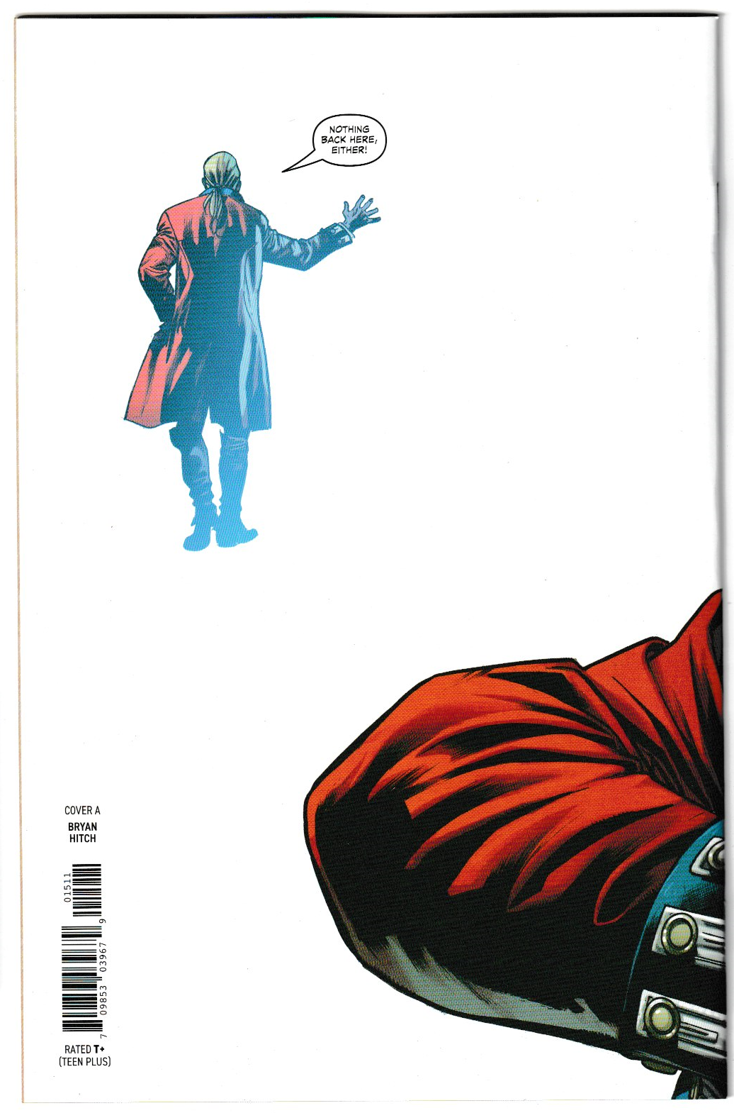 REDCOAT #15 CVR A BRYAN HITCH & BRAD ANDERSON WRAPAROUND (1st Print)