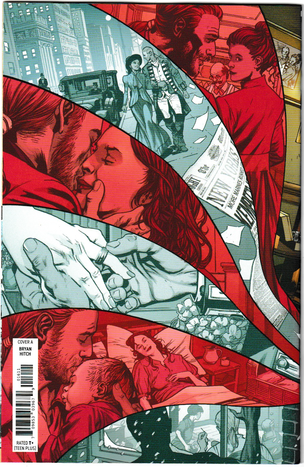 REDCOAT #16 CVR A BRYAN HITCH & BRAD ANDERSON WRAPAROUND (1st Print)