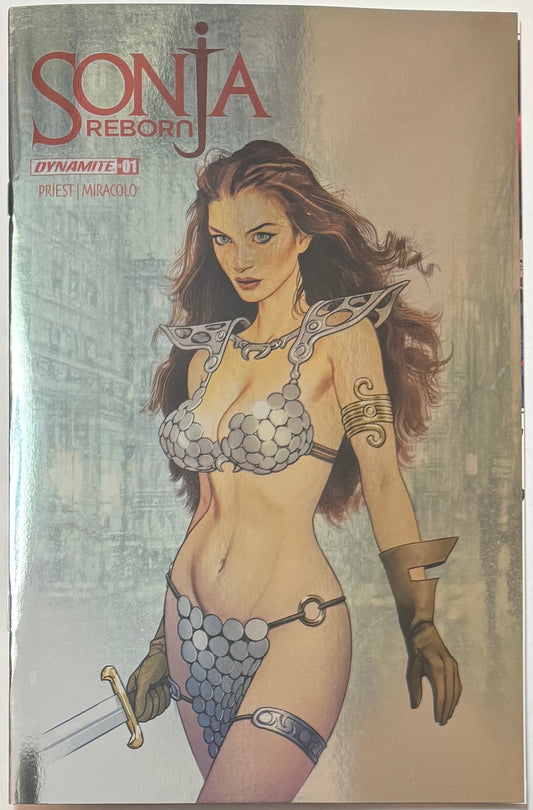 Sonja Reborn #1 CVR H Joshua Middleton Foil Variant