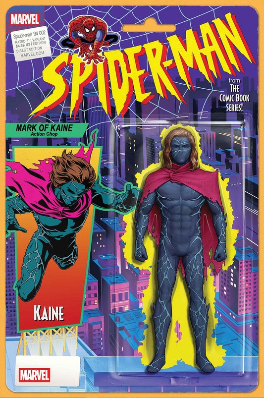 Spider-Man '94 #2 John Tyler Christopher Action Figure Variant Cover (NM/NM+)