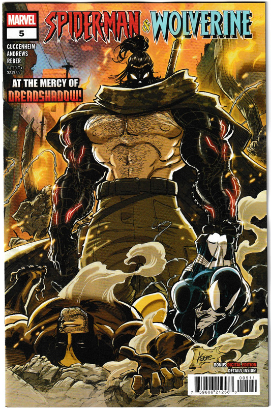 Spider-Man & Wolverine #5 Cover A (Kaare Andrews) (Marvel 2025)