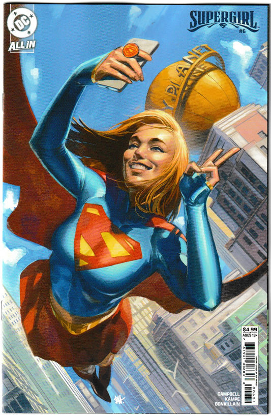 Supergirl #6 Cover C Ben Harvey Card Stock Variant (DC Comics, 2025)