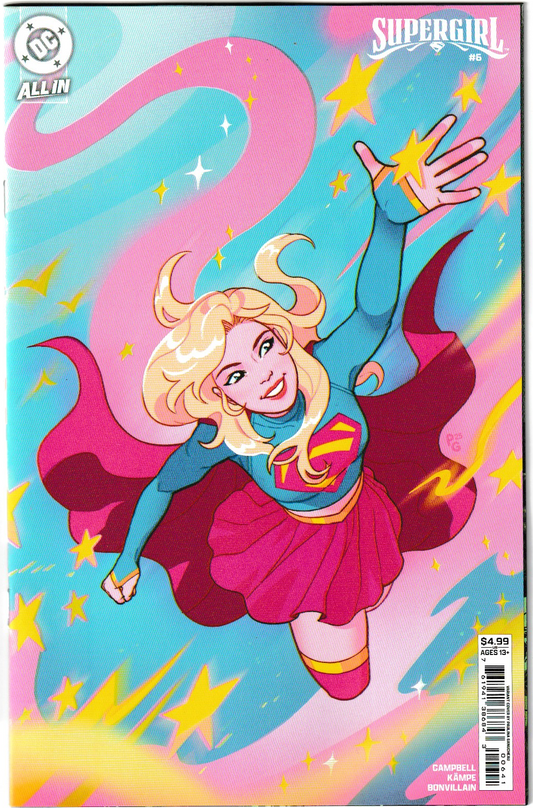 Supergirl #6 Cover D Paulina Ganucheau Card Stock Variant (DC Comics, 2025)
