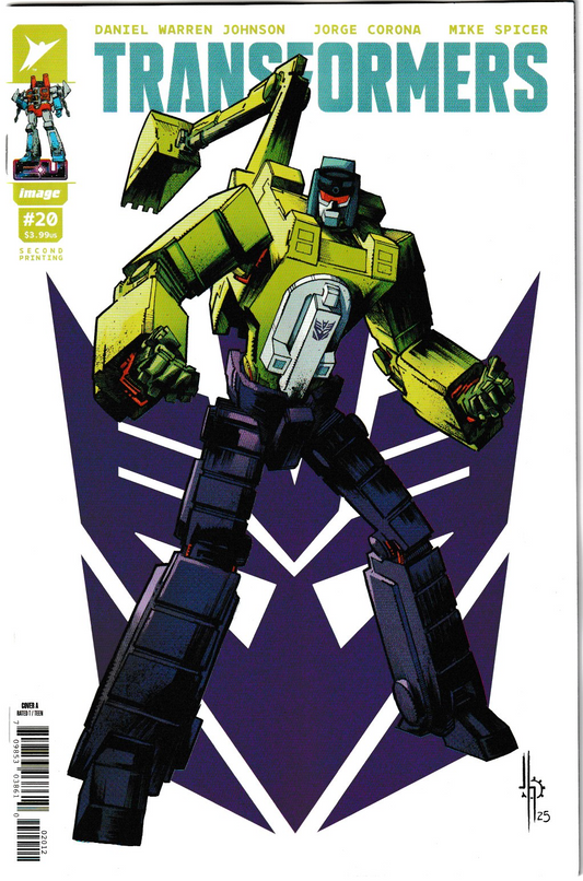 Transformers #20 2nd Ptg CVR A Jason Howard Decepticon Variant