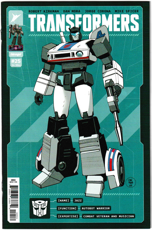 Transformers #25 Cover E Dan Mora & Andres Juarez 1:50 Incentive Variant – Image Comics 2025