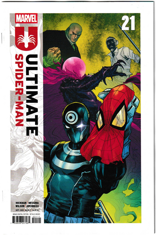 Ultimate Spider-Man #21 Cover A Marco Checchetto (Marvel Comics, 2025)