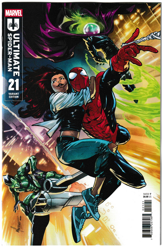 Ultimate Spider-Man #21  Francesco Manna Variant (Marvel Comics, 2025)