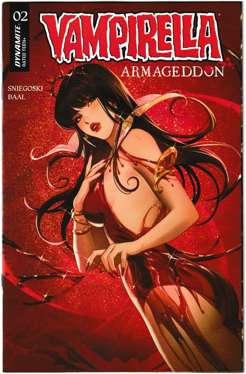 Vampirella: Armageddon #2 Cover B Lesley “Leirix” Li Variant (Dynamite Entertainment, 2025) (NM/NM+)