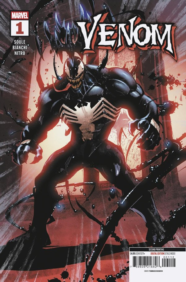 Venom #1 Tommaso Bianchi (2nd Print) Marvel Comics 2026