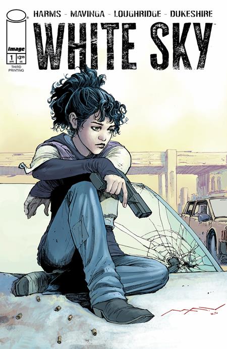WHITE SKY #1 Third Print CVR A JEAN PAUL MAVINGA (MR) (3rd Print)