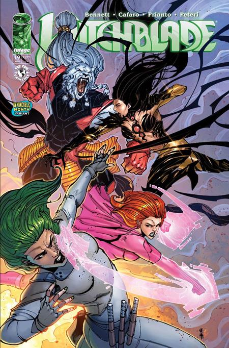 WITCHBLADE #19 CVR E GUISEPPE CAFARO & ARIF PRIANTO INVINCIBLE TEAM UP VAR (MR)
