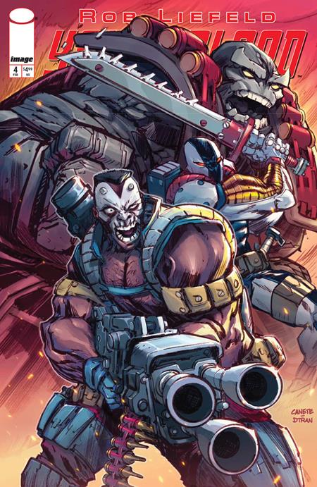 YOUNGBLOOD #4 (2025) CVR C ERIC CANETE VAR (1st Print)
