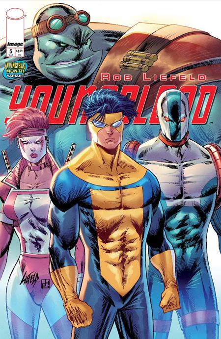 YOUNGBLOOD #5 CVR E ROB LIEFELD INVINCIBLE TEAM UP VAR (MR) (1st Print)