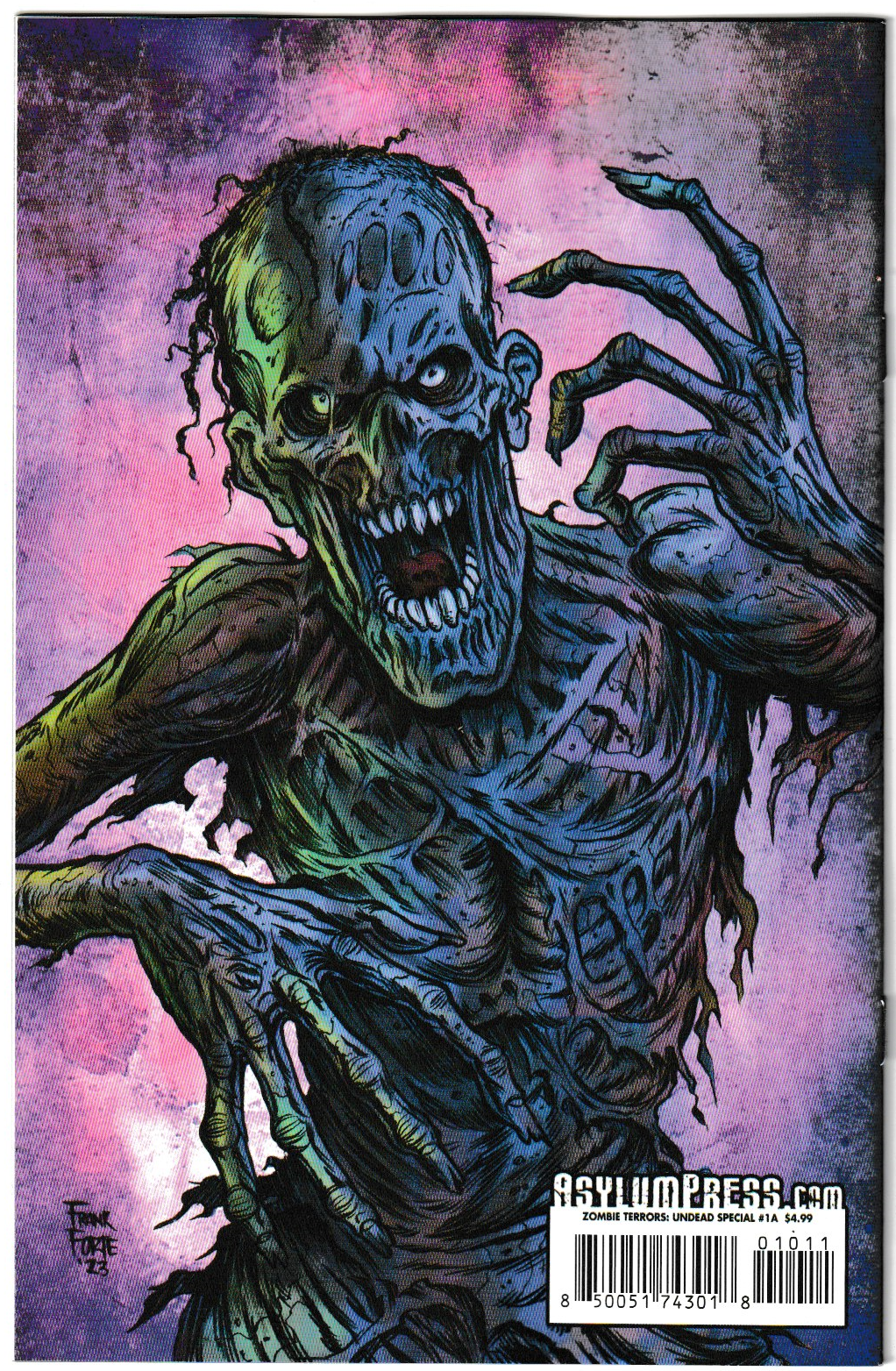 ZOMBIE TERROR #1 UNDEAD SPECIAL (ONE SHOT) CVR A FRANK FORTE (MR)