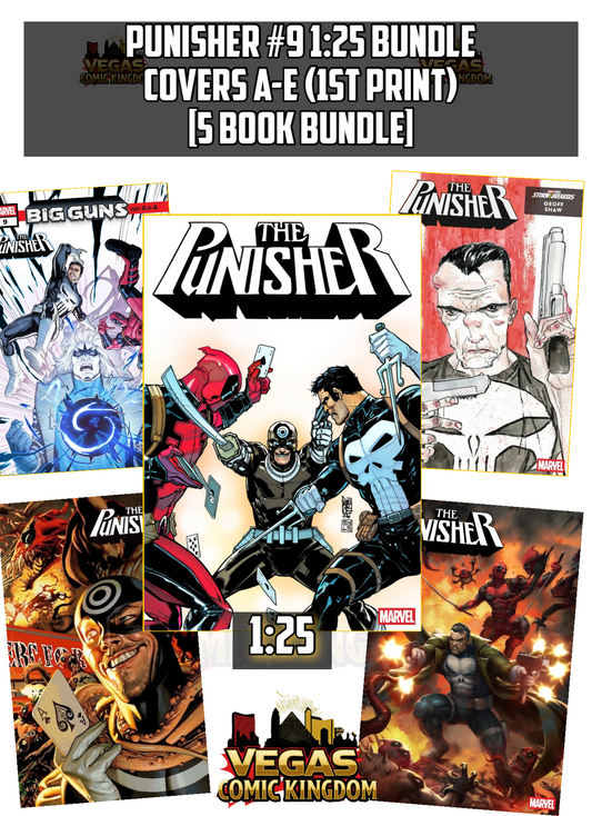 PUNISHER #9 & VARIANTS (1ST PRINT) — BIG GUNS FINALE! FOC 09/28/2026 | ON SALE 10/28/2026