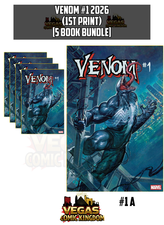 VENOM #1 x5 COVER A — 5 BOOK BUNDLE (1ST PRINT)!