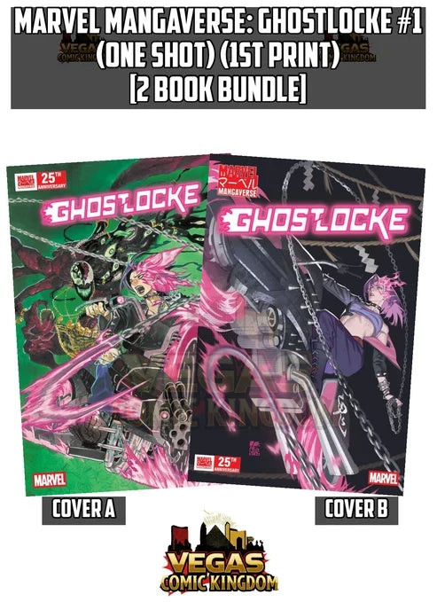 MARVEL MANGAVERSE: GHOSTLOCKE #1 — 2 COVER BUNDLE A & B (1ST PRINT)!