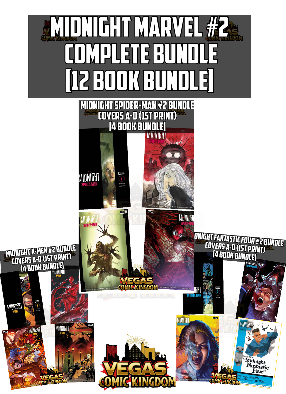 MIDNIGHT #2 COMPLETE BUNDLE [12 BOOK BUNDLE] — ALL A-D COVERS, FOC 10/12/2026, ON SALE 11/18/2026!