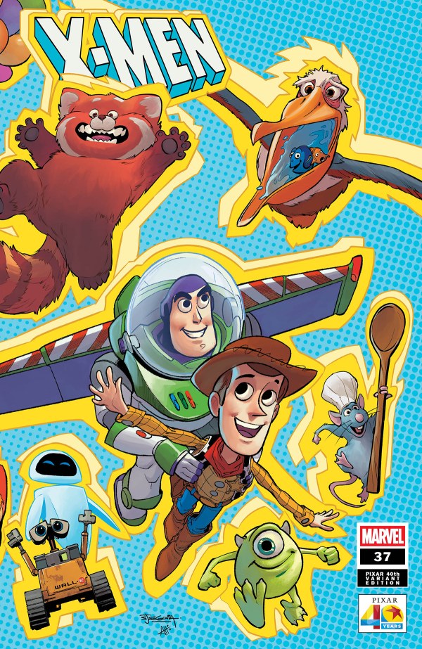 X-MEN #37 COVER D — STEPHEN SEGOVIA PIXAR 40TH WRAPAROUND!