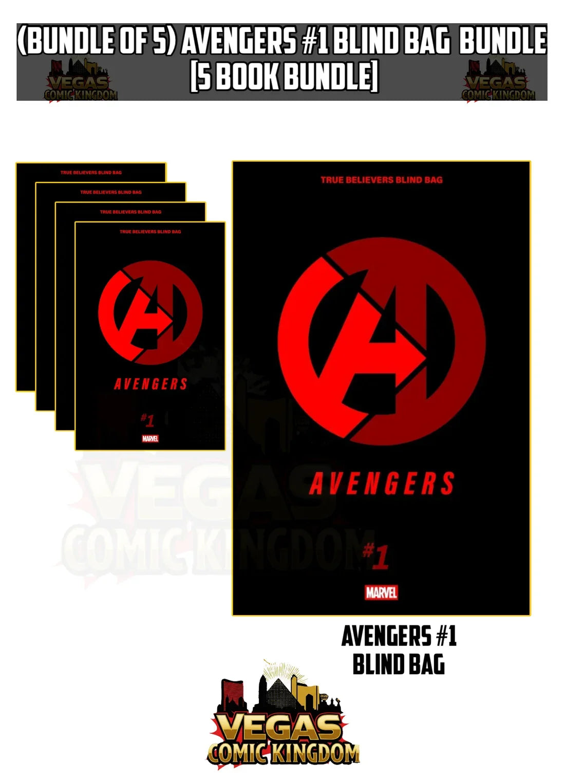 AVENGERS #1 BLIND BAG BUNDLE — 1ST PRINT! FOC 08/24/2026 | ON SALE 11/04/2026