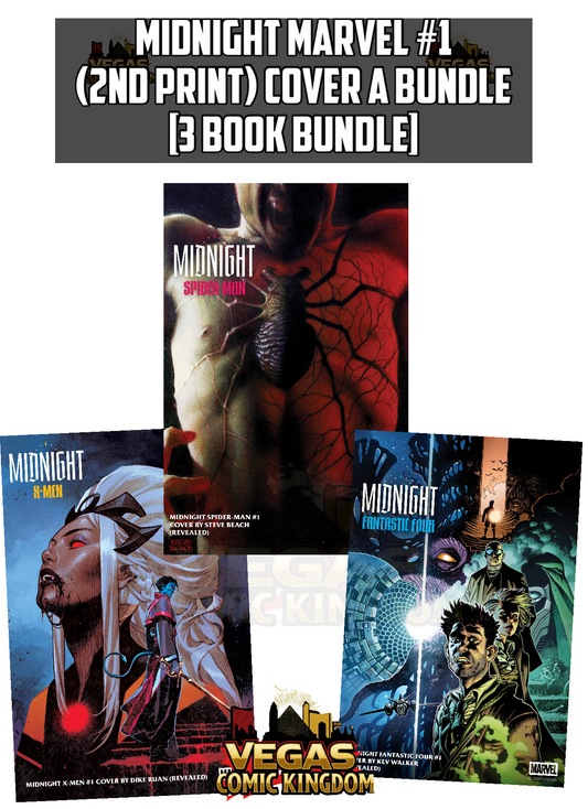 MIDNIGHT MARVEL COVER A IS GOING BACK TO PRINT — SECOND PRINT 3 BOOK BUNDLE!