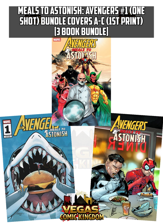 MEALS TO ASTONISH: AVENGERS #1 — FIRST APPEARANCE OF VENOMNOM (1ST PRINT)!
