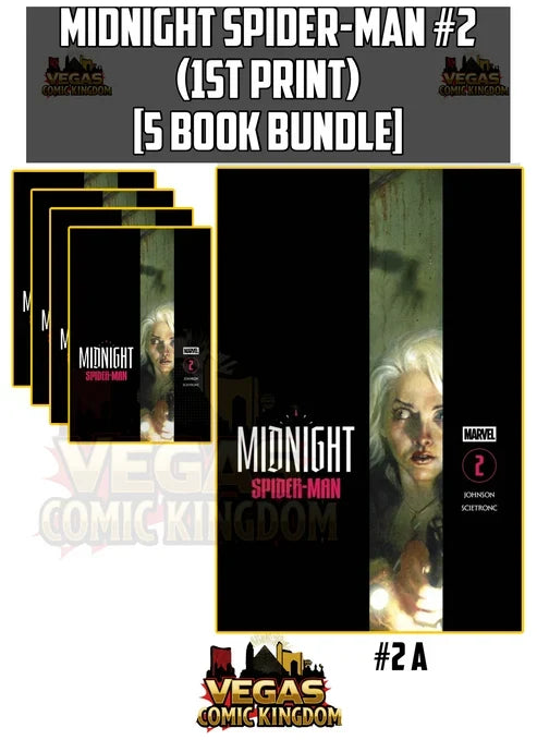 MIDNIGHT SPIDER-MAN #2 [5 BOOK BUNDLE] — 1ST PRINT! FOC 10/12/2026 | ON SALE 11/18/2026