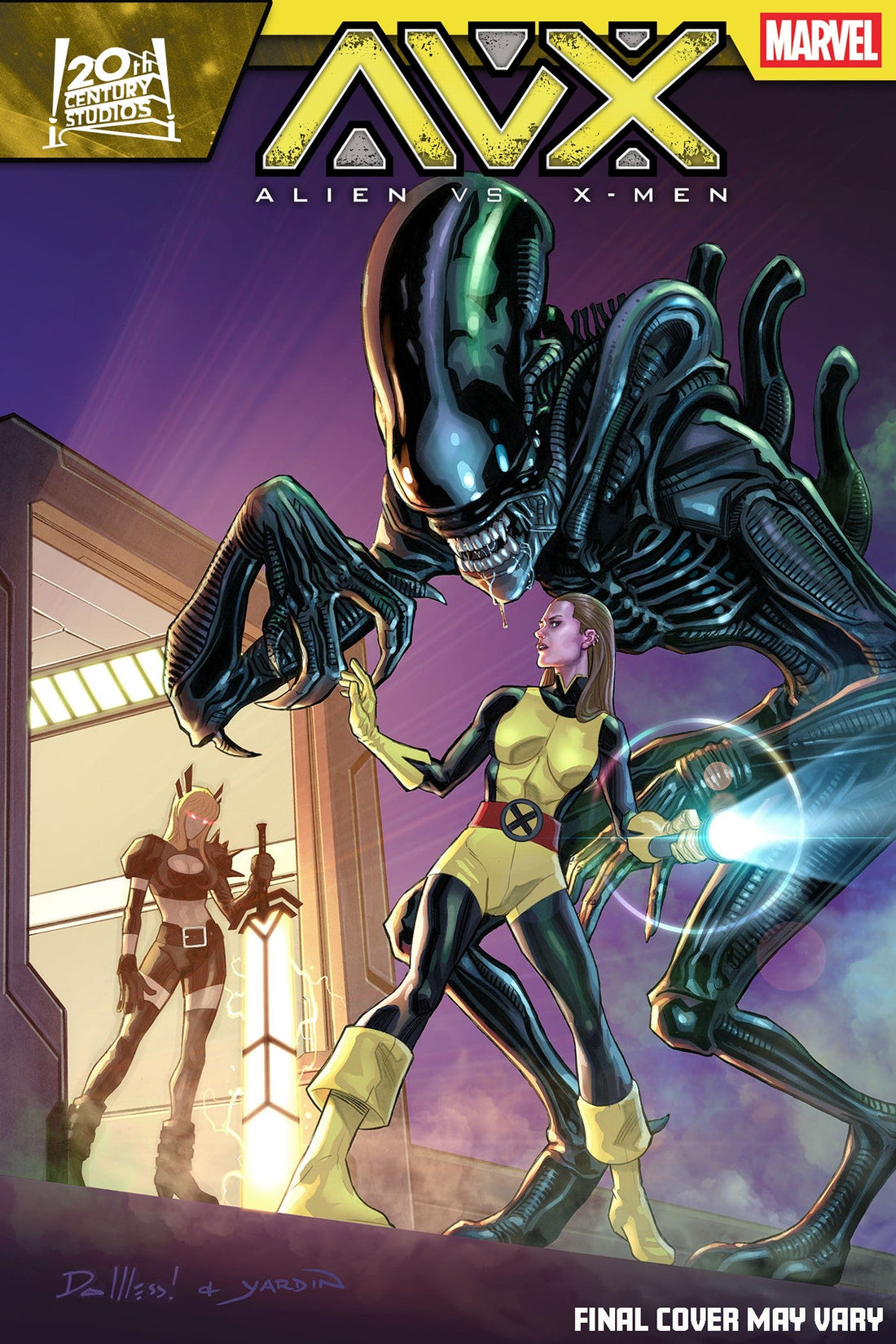 ALIEN VS X-MEN #2 COVER B BY DAVID MESSINA — AVAILABLE NOW AT VEGAS COMICS