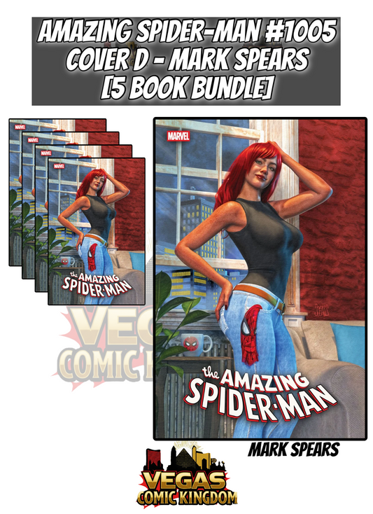 AMAZING SPIDER-MAN #1005 X5 COVER D MARK SPEARS 5 BOOK BUNDLE — PRE-ORDER DISCOUNT ENDS MONDAY!