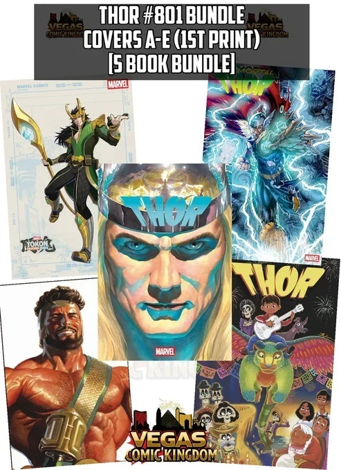THOR #801 & VARIANTS (1ST PRINT)!