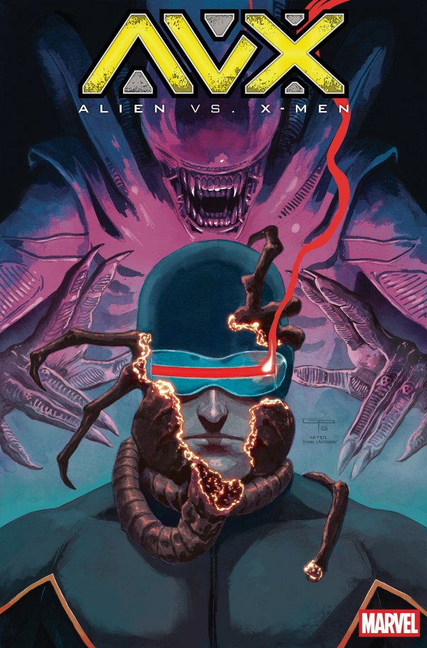 ALIEN VS X-MEN #2 COVER C BY GERMÁN PERALTA — AVAILABLE NOW AT VEGAS COMICS
