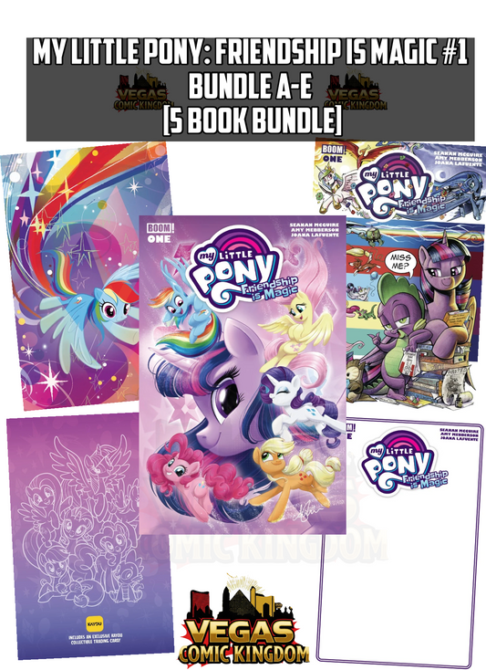 MY LITTLE PONY: FRIENDSHIP IS MAGIC #1 ALL BUNDLE A–E [5 BOOK BUNDLE] — 1ST PRINT! FOC 09/28/2026 | ON SALE 11/11/2026
