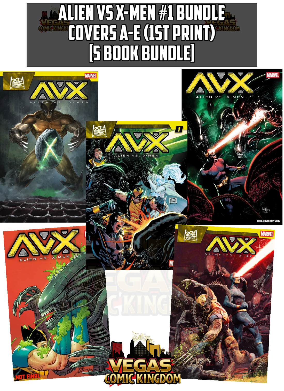 ALIEN VS X-MEN #1 IS COMING TO WRECK YOUR PULL LIST — AND YOUR SANITY — ON 9/30/26!