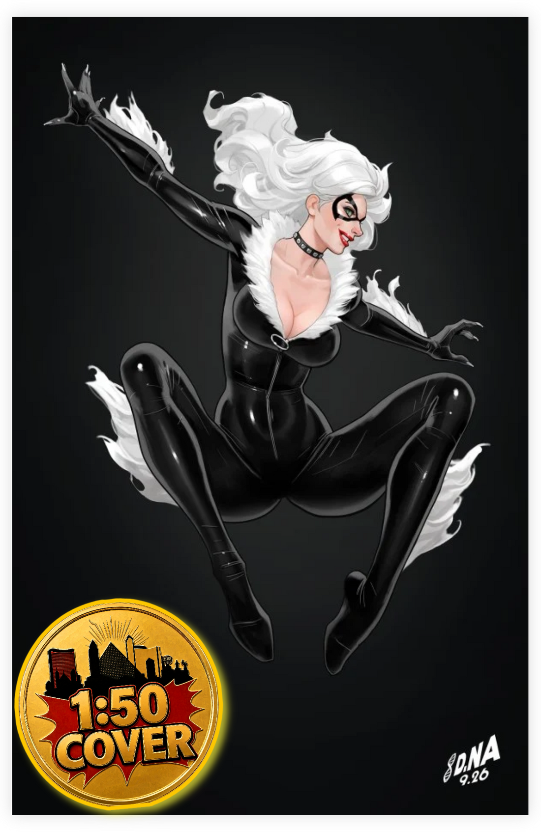 BLACK CAT #17 COVER E 1:50 DAVID NAKAYAMA COLOR BLOCK VIRGIN — PRE-ORDER DISCOUNT ENDS MONDAY!