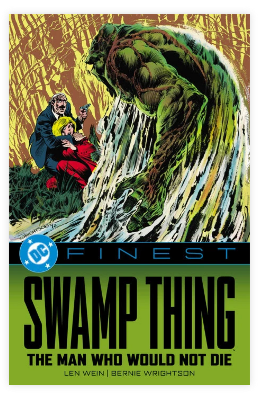 DC FINEST: SWAMP THING — THE MAN WHO WOULD NOT DIE (TRADE PAPERBACK)!