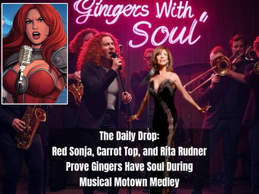 The Daily Drop: Red Sonja, Carrot Top, and Rita Rudner Prove Gingers Have Soul During Musical Motown Medley