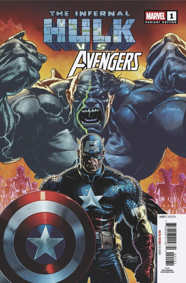 INFERNAL HULK VS AVENGERS #1 COVER C BY CARLOS MAGNO — PRE-ORDER DISCOUNT ENDS MONDAY!