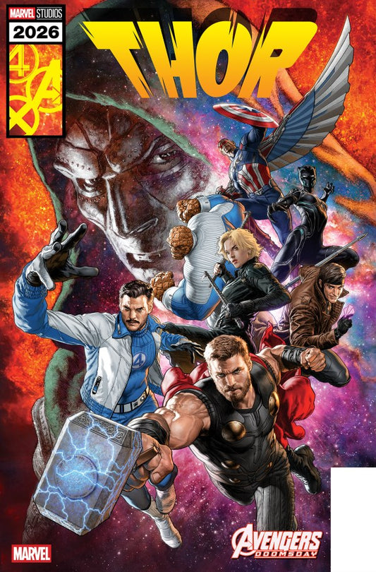 THOR #803 COVER D BY MAURO CASCIOLI — MARVEL STUDIOS DOOMSDAY!